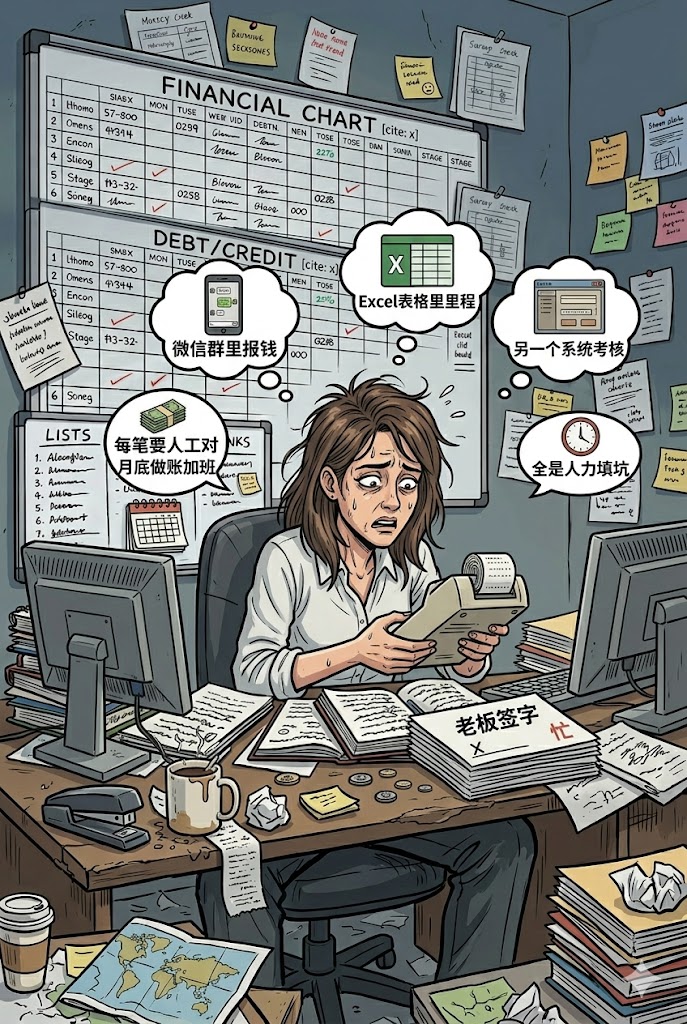财务:每笔账要对半天,月底做账要加班